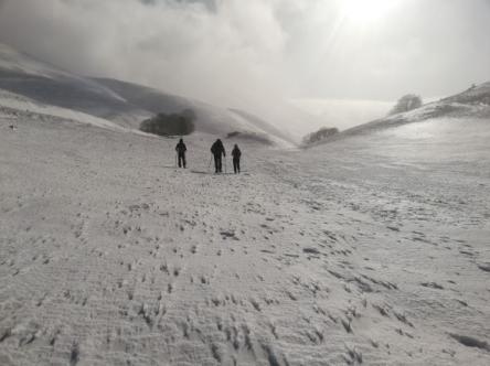 Ciaspotrekking a Castelluccio di Norcia