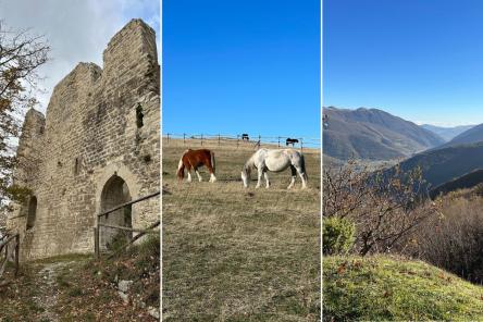 Dalla Rocca di Santa Lucia al Ferro Rotondo