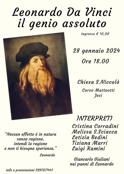 Leonardo Da Vinci, il genio assoluto