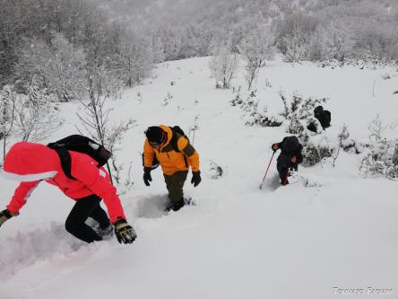 Ciaspo-Trekking sopra il lago di Fiastra