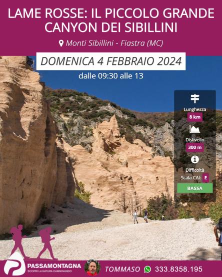 Lame Rosse: il piccolo grande canyon dei Sibillini