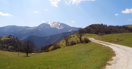 Anello panoramico Madonna del Grottone e Monte Roma