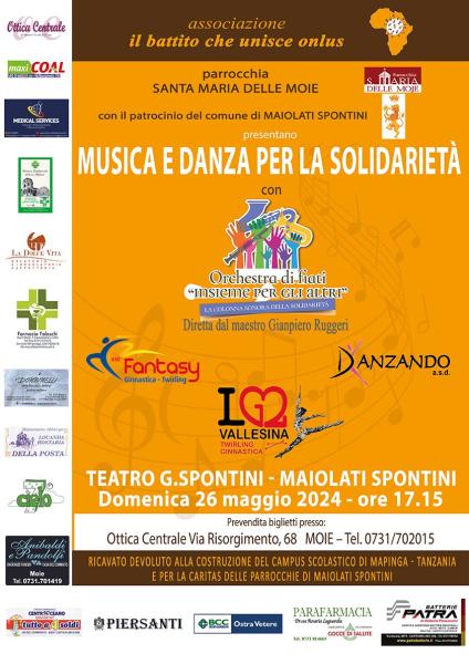 MUSICA E DANZA PER LA SOLIDARIETA'