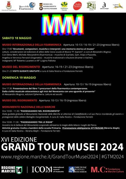 GRAND TOUR MUSEI 2024