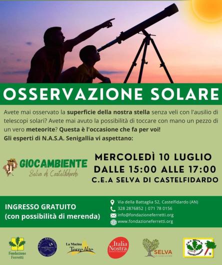 Osservazione solare