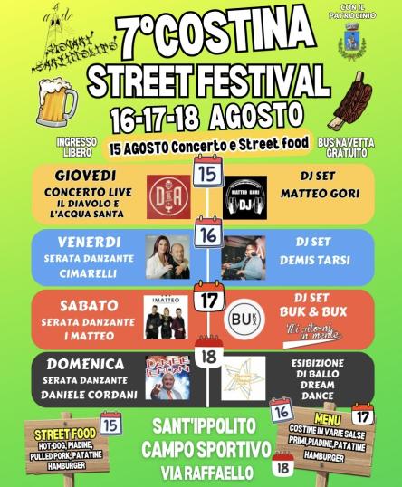 7º Costina Street Festival