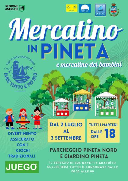 Mercatino in pineta