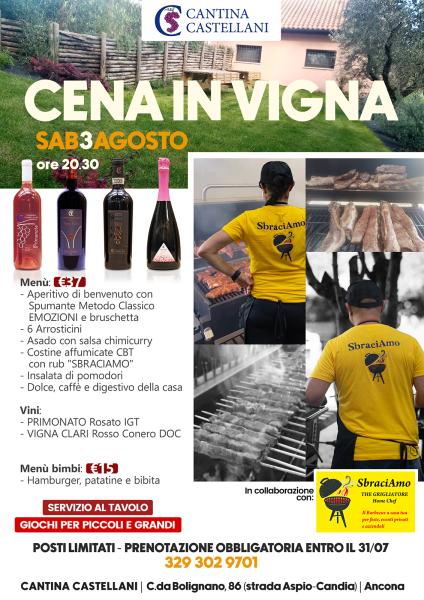 CENA IN VIGNA