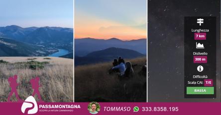 Lago di Fiastra: Tramonto, luna piena (con telescopio) e prodotti tipici