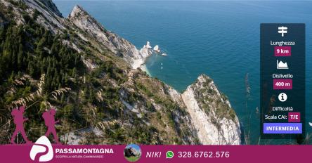 Escursione al Passo del Lupo e bagno alla Spiaggia di San Michele