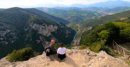 Escursione al Furlo, sul canyon delle Aquile