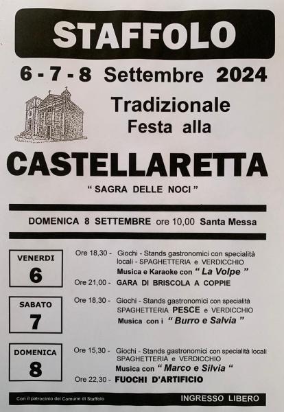 Tradizionale Festa alla Castellaretta