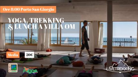 Yoga Trekking & Lunch a Villa Om