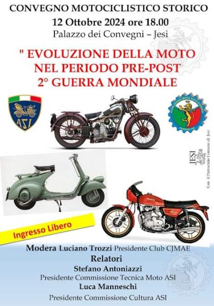 Convegno sull'evoluzione del motociclo