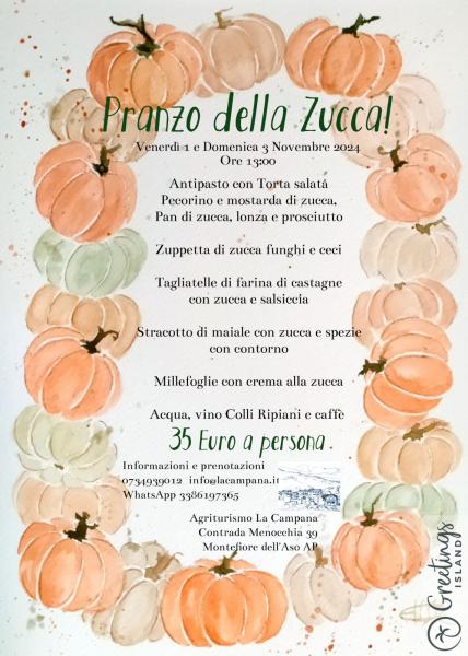 Pranzo della Zucca 2024