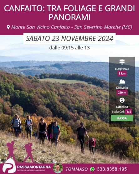 Canfaito: tra foliage e grandi panorami