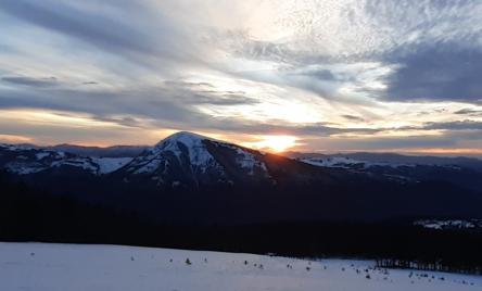 Ciaspolata al tramonto a Frontignano di Ussita