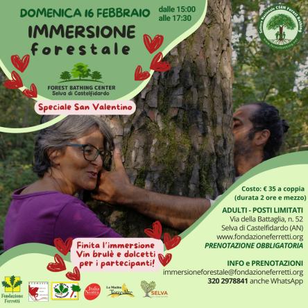 Immersione forestale SAN VALENTINO