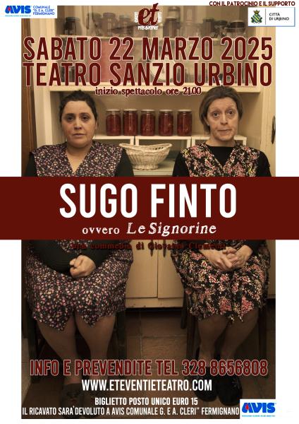 Sugo Finto [ovvero Le Signorine]: al Teatro Sanzio di Urbino