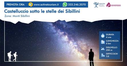 Castelluccio sotto le stelle dei Sibillini