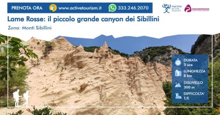 Lame Rosse: il piccolo grande canyon dei Sibillini