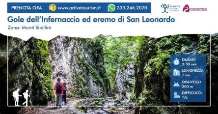 Gole dell'Infernaccio ed Eremo di San Leonardo