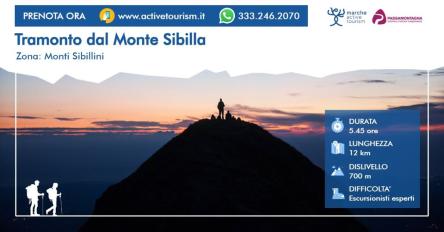 Tramonto dal Monte Sibilla