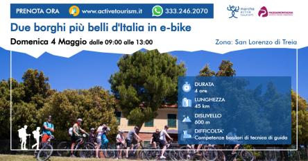 Due borghi più belli d'Italia in e-bike